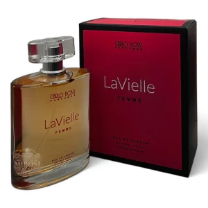 Parfum feminin Laviele Black - note de cafea, vanilie și cedru, inspirat de Black Opium de la YSL, ideal pentru seară