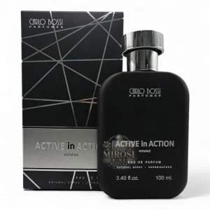 Parfum masculin Ative in Action Silver inspirat de Terre d'Hermès