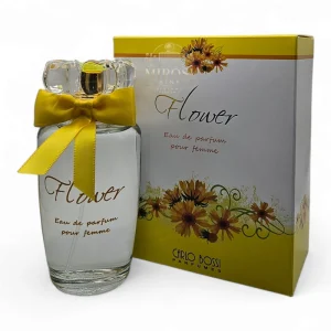 Parfum feminin Flawer Yellow - note de grapefruit, mere verzi și vetiver, inspirat de Lacoste Yellow, ideal pentru zi