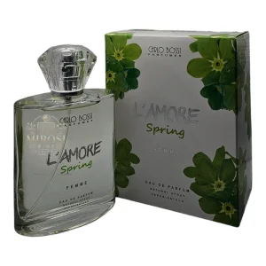 Parfum feminin Lamore Green - note de neroli, nufăr și mosc, inspirat de Dolce de la Dolce & Gabbana, ideal pentru zi