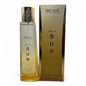 Parfum feminin Tears of Sun - note de piper alb, heliotrop și lemn de santal, inspirat de Lacoste Pour Femme, ideal pentru zi