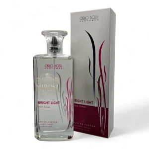 Parfum feminin Bright Light - note de rodie, bujor și mosc, inspirat de Bright Crystal de la Versace, ideal pentru zi