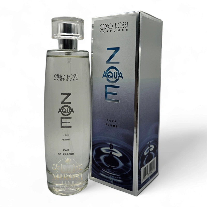 Parfum feminin Zoe Aqua - note de mentă, lotus și cedru, inspirat de L'Eau Par de la Kenzo, ideal pentru zi